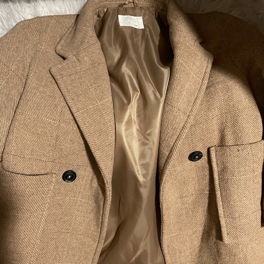Zara big girl jacket size 10